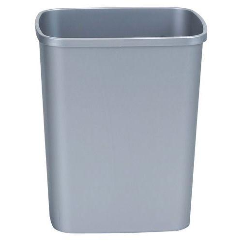 Illustration de : Corbeille de tri 25 L - Manutan Expert