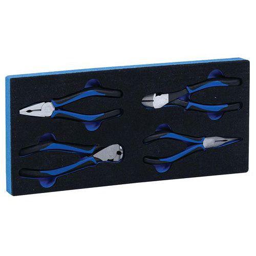 Illustration de : Module 1/3 pour 4 pinces - Manutan Expert