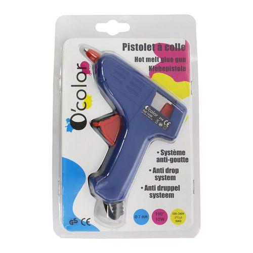 Illustration de : Petit pistolet à colle 10W système anti-goutte - O-color