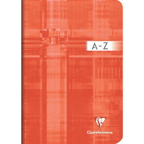 Illustration de : Répertoire vocabulaire piqué A5 Ligné + marge - Clairefontaine