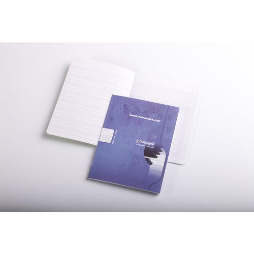 Illustration de : Musique & Chant piqué 7000 17x22 cm +Seyès - Calligraphe