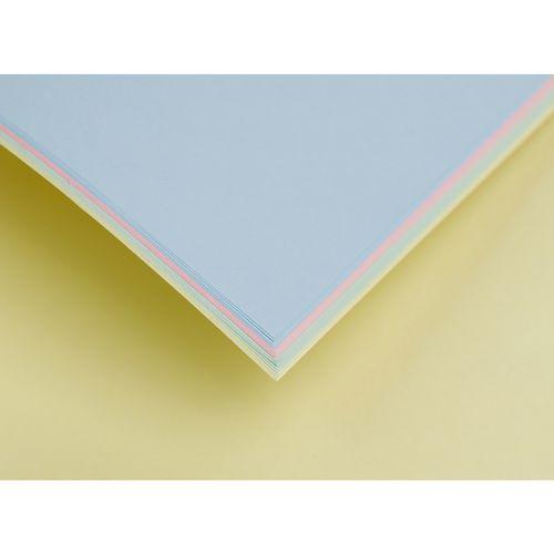 Illustration de : Album dessin multicolore piqûre 32x25 cm uni - Calligraphe