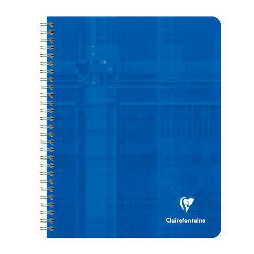 Illustration de : Cahier reliure intégrale 16,5x21 cm - Clairefontaine