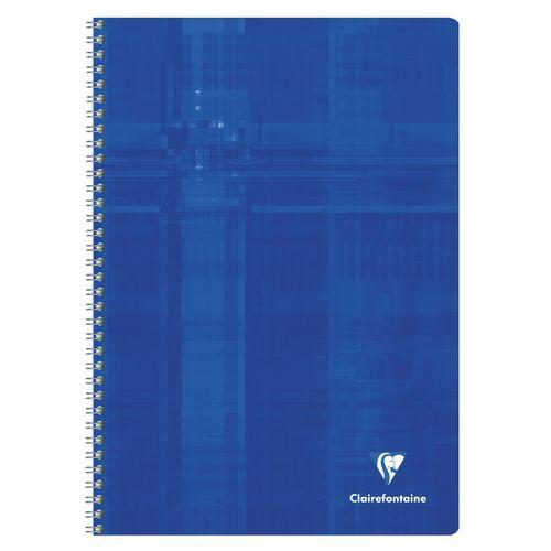 Illustration de : Cahier reliure intégrale A4 - Clairefontaine