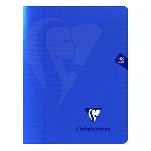 Illustration de : Cahier piqué Mimesys 17x22 cm Seyès 48p - Clairefontaine