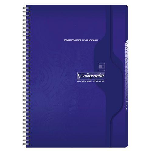 Illustration de : Répertoire reliure intégrale 7000 21x29,7cm 5/5 180p - Calligraphe