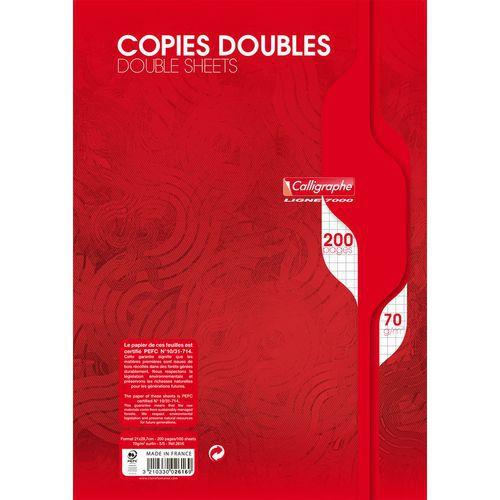 Illustration de : Copies doubles non perf sous film 7000 200p - Calligraphe