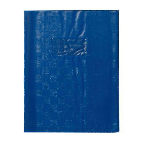 Illustration de : Protège-cahiers grain madras 17x22cm - Calligraphe