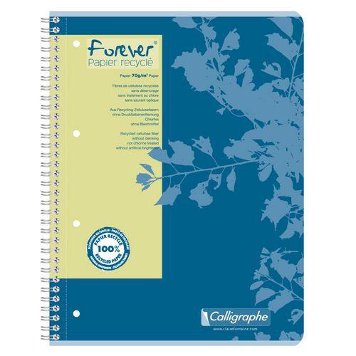 Illustration de : Cahier reliure intégrale forever A4+ 160p - Calligraphe