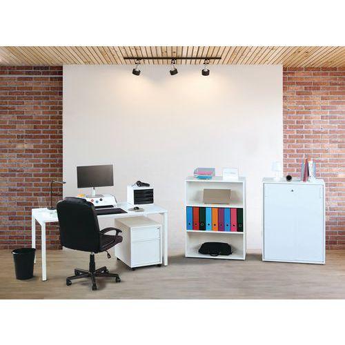 Illustration de : Ensemble complet d'accessoires de bureau design - Manutan Expert