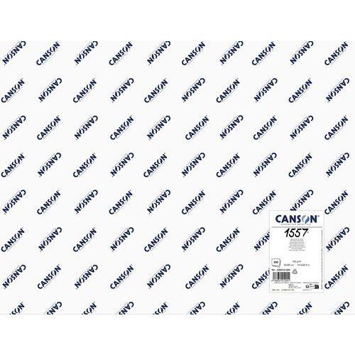 Illustration de : Paquet de 250 feuilles de dessin blanc ja 160g - Canson