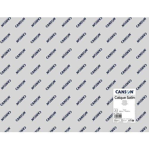 Illustration de : Manipack de 50 feuilles de papier calque 70 g - Canson