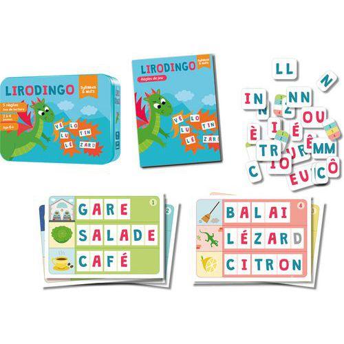 Illustration de : LiroDingo Syllabes et Mots - Asmodee
