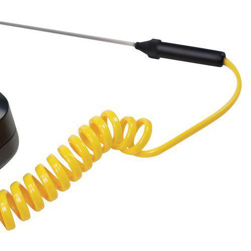 Illustration de : Thermomètre digital à sonde double mesure - Manutan Expert