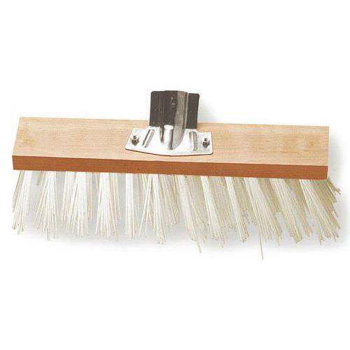 Illustration de : Balai de cantonnier crynovil blanc - Mondelin