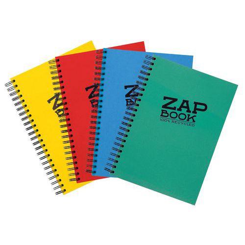 Illustration de : Carnet Zap Book 80g spiralé - Clairefontaine