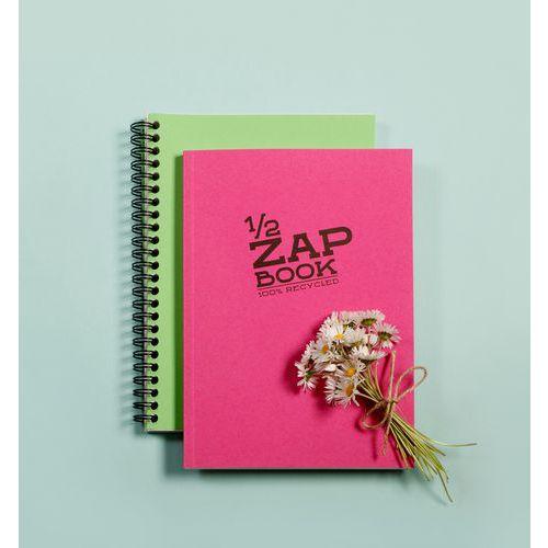 Illustration de : Carnet 1/2 Zap Book 80g encollé - Clairefontaine