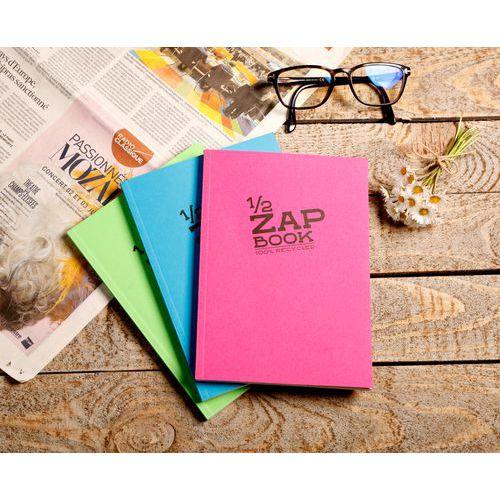 Illustration de : Carnet 1/2 Zap Book 80g spiralé - Clairefontaine