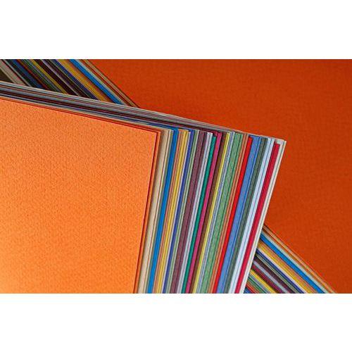 Illustration de : Papier Dessin à Grain Etival Color 50x65cm 24 feuilles- Clairefontaine