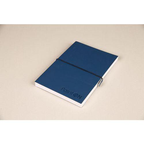 Illustration de : Carnet Cousu PaintON 250g grain prononcé - Clairefontaine