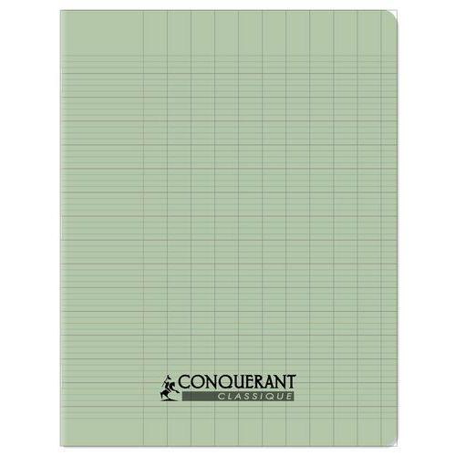 Illustration de : Cahier polypropylène 90g 96 pages seyes 17x22 cm pastel - Conquérant