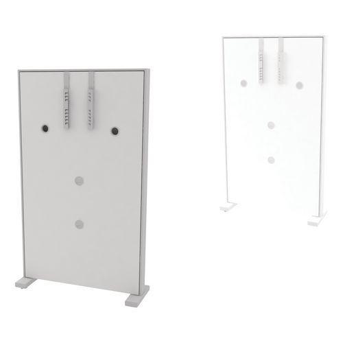 Illustration de : Cloison support écran Quadrifoglio