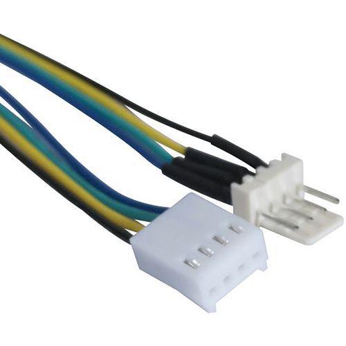 Illustration de : Rallonge d'alimentation pour ventilateur 4 broches - 45 cm