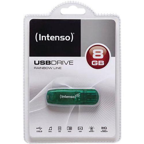 Illustration de : Clé USB 2.0 Rainbow Line - Intenso