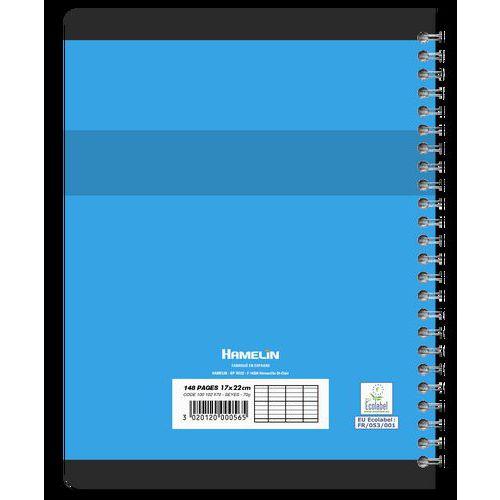 Illustration de : Cahier de texte 17x22cm 148 pages 70g seyes - Conquerant
