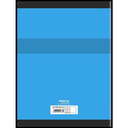 Illustration de : Cahier tp 120 pages 24x32 réglure mixte coloris assortis - Conquerant