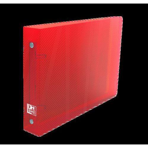 Illustration de : Classeur PP translucide A5 paysage dos 3 cm 2 anneaux Hawaï - Oxford