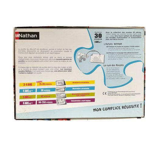 Illustration de : Puzzle - 30 Pièces Disney nathan - 2016 - Reconditionné - Nathan
