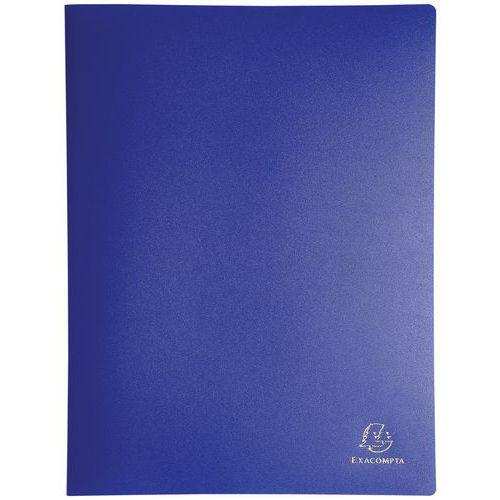 Illustration de : Protège-documents polypropylène semi rigide opaque pochette cristal-A4