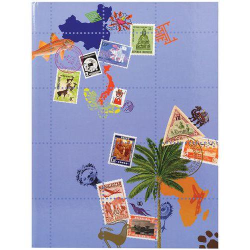Illustration de : Album de timbres Globe-Trotter 16 pages noires