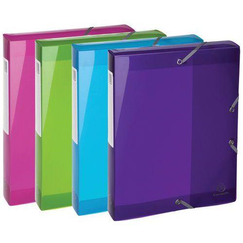 Illustration de : Boite de classement en polypropylène Dos 40mm Iderama - A4