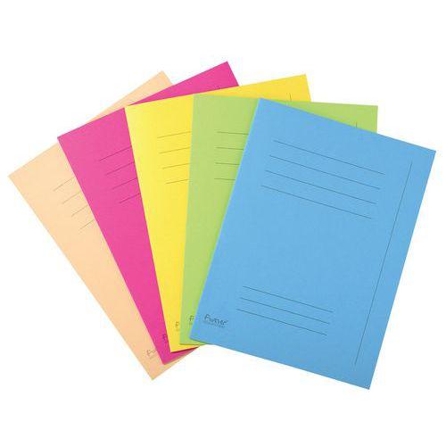 Illustration de : Chemises Forever 220 100% recyclé avec impression - 24x32cm