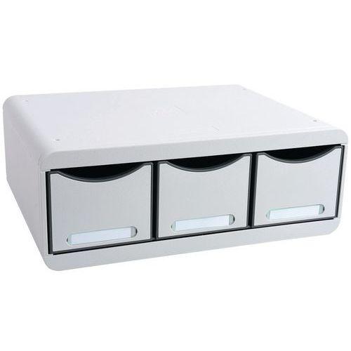 Illustration de : Caisson individuel 4 tiroirs 3 tiroirs TOOLBOX MAXI