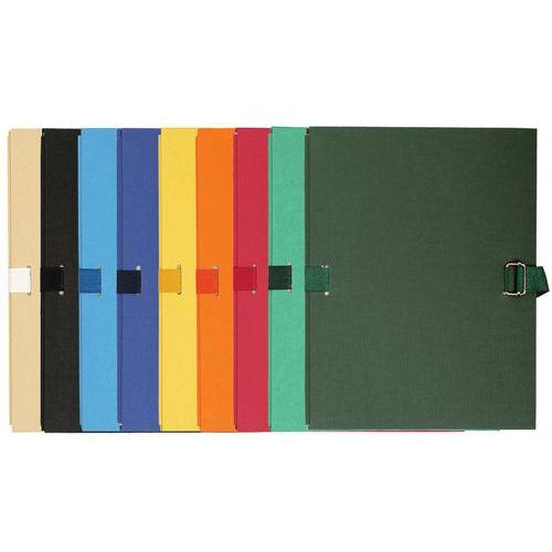 Illustration de : Chemise dos extensible papier 24x32cm