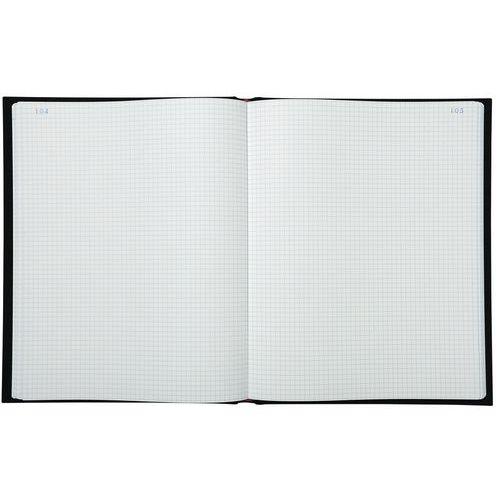 Illustration de : Registre 32x25cm 5x5 folioté 200 pages - Exacompta