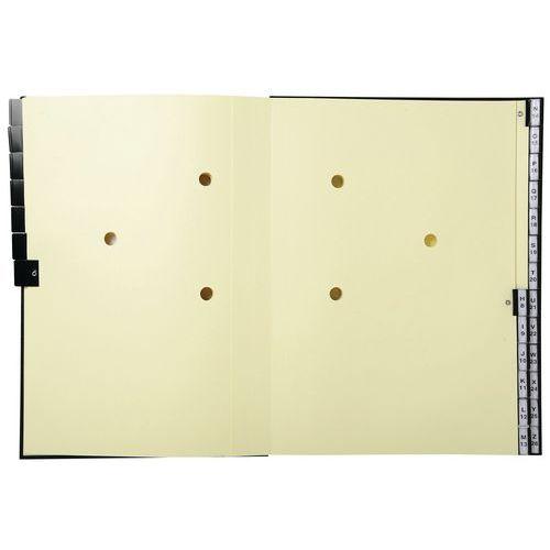 Illustration de : Trieur à onglets cavaliers 26 compartiments Alphanumériques - A4