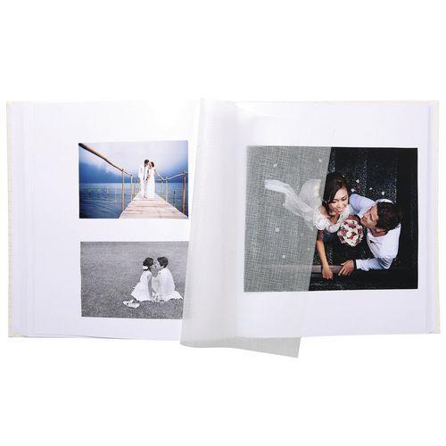 Illustration de : Album photos livre 60 pages blanches Kingsbridge
