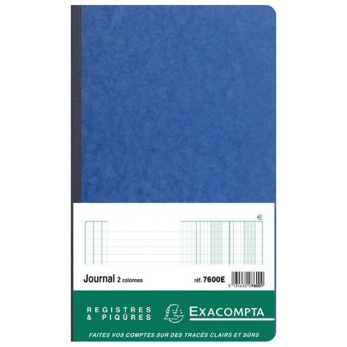 Illustration de : Piqûre 32x19,5cm journal folioté 80 pages