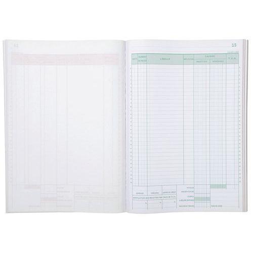 Illustration de : Manifold Caisse 29,7x21cm 50 feuillets dupli autocopiants