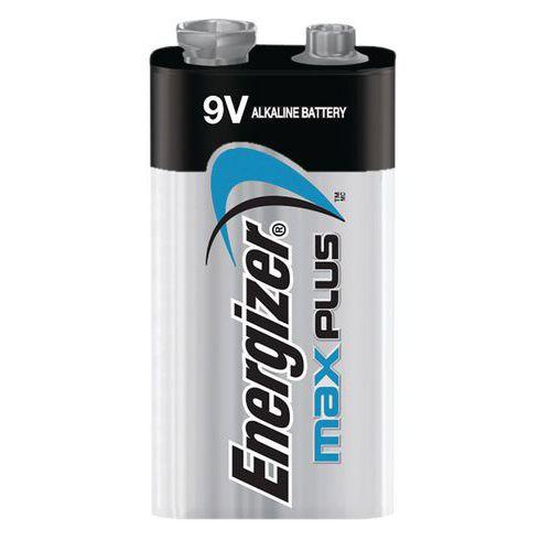 Illustration de : Pile alcaline Max Plus 9V FSB1 - Energizer