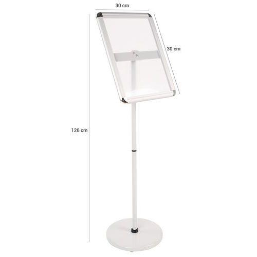 Illustration de : Support d'information en acier - A3 / A4 - Manutan Expert