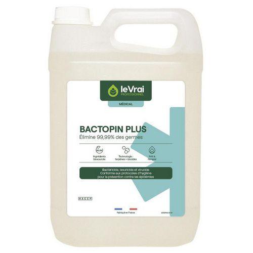 Illustration de : Détergent désinfectant Bactopin Plus - 5 L - Le Vrai Professionnel