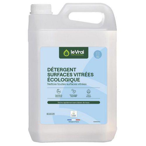 Illustration de : Détergent surfaces vitrées - 5L - Enzypin
