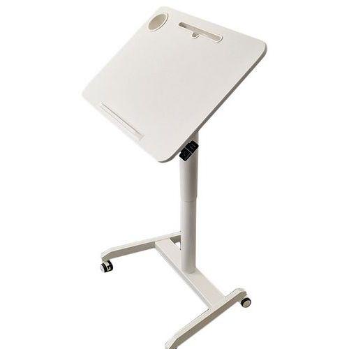 Illustration de : Table réglable assis-debout inclinable mobile FLIP -Tek active