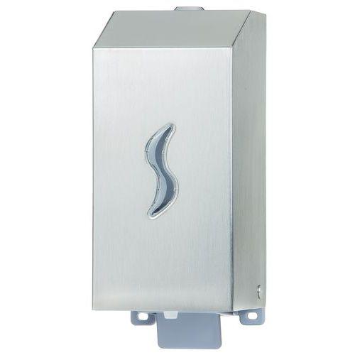 Illustration de : Distributeur de savon liquide inox brossé