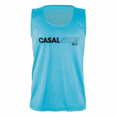 Illustration de : Chasuble Essentielle bleu fluo - Casal Sport